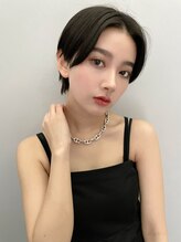 エトラ 渋谷店(etora) ★ショートカット×ひし形ショートボブ×前髪あり20代30代40代