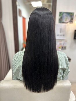 アトランティス 羽倉崎(Atlantis)の写真/今までにないツヤ感が実現できる縮毛矯正！髪の芯から潤いを与え、ナチュラルな仕上がりに…♪