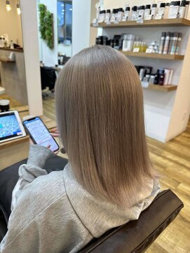 リンク(Link Hair&Spa) 【Linkはんぞー】ロイヤルミルクティーベージュ