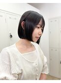 縮毛矯正ナチュラルボブ