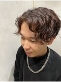 メンズカット スパイラルパーマ
