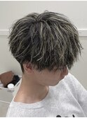 抜きっぱなしメッシュカラー
