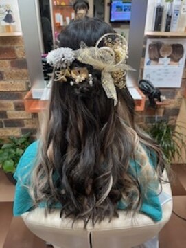 ミルキーウェイ ヘアセット