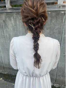 テントヘアー(tent hair) 網おろしヘアセット*