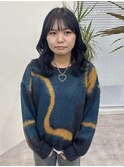 ネイビーブルー×ロブヘア＊