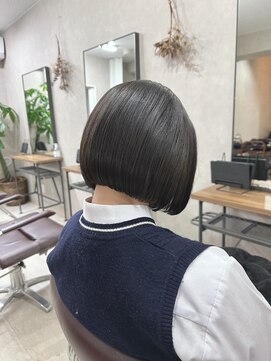 アルレン(Allen) 切りっぱなしボブ【カット/宇都宮/韓国スタイル】