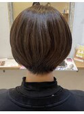 丸みショート