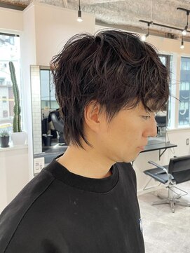 エイス 梅田 中津(Ace) フロントマッシュウルフパーマ