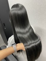 ルナス 福岡天神(LUNAS)&nbsp;【ブリーチ履歴におすすめ！】髪質改善ケアカラー×Fake black