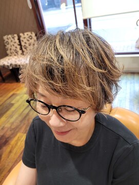 カルスコレクション(K-Luz coleccion) レディースカットハイライトブロンズグレー