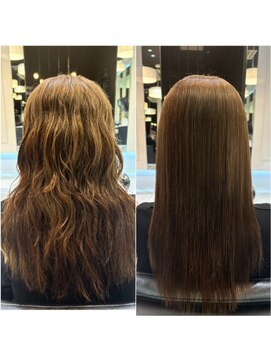 サンカリ イオンモール新居浜店(SANKARI) トリートメント（ビフォーアフター）