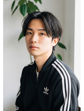 ネオリーブアーチ 武蔵小山店(Neolive arch) センターパート/ニュアンスパーマ/マッシュ/武蔵小山