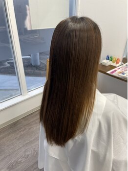 髪のダメージが気になる方におススメ◎髪の芯までしっかり浸透し、まとまりのある美ストレートに♪