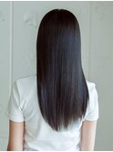 黒髪ロング/艶