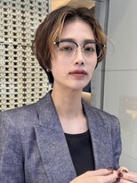 ロンド 銀座(Lond) ☆春日☆グレーブラウンイメチェン/ショートレイヤーベージュ44