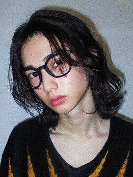 アンサー 原宿(ANSWER) メンズボブメンズミディアムパーマニュアンスパーマルーズパーマ