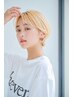 ケアブリーチ+カラー+カット￥16500