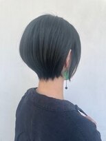 ヘアーメイクパウダー 天王寺寺田町店(Hair make powder) 大人可愛い20代30代40代絶壁解消丸みショートボブ前下がり