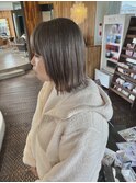 グレージュbob