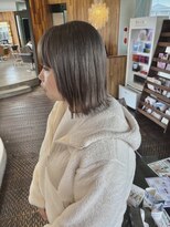 ヘアラウンジ アングゥ(hair lounge ungu)&nbsp;グレージュbob