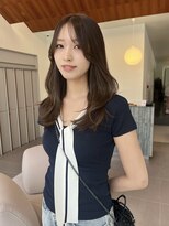 ローレンアオ(LOREN AO)&nbsp;ダークパープル/ナチュラルショート/ミルクブラウン/夏/矢場町