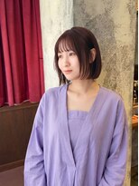 モードケイズ テソロ店(MODE K's) 【王道愛され】切りっぱなしボブ×艶カラー