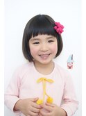 こどもかわいいボブスタイル*