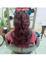 クレア(CREA)&nbsp;うるツヤ☆ハーフアップ