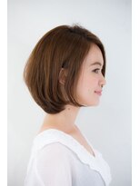 ガーデントウキョウ(GARDEN Tokyo) 小顔斜めバング&厚めバングのマーメイドアッシュハニーヘア