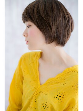ミック ヘアアンドビューティー 大山店(miq  Hair&Beauty) ワイドバングｘマッシュショートa