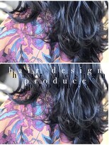 プロデュース 淵野辺店(Produce)&nbsp;☆カール/伸ばしかけ/ネイビーカラー☆［淵野辺/淵野辺駅］