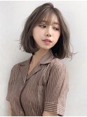 【GARDEN川谷】20代30代大人可愛い小顔ナチュラルボブ