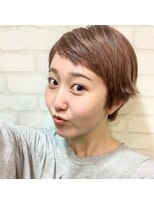 ハーフ(HALF)&nbsp;毛先の遊びがポイントのベリーショート