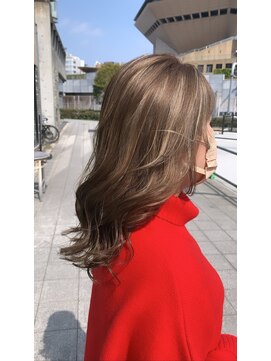 ラフ 難波店(LAFF) #黒髪#ボブルフ#ネビージュ#小顔#ワンレン