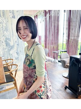 ブローチ 表参道(broocH) 大人ボブ/透明感カラー