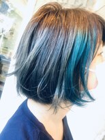 ヘアーアンドアイラッシュサロンブブ(BluBlu) ボブ★ミッドナイトカラー