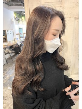 トロニー(TLONY) エクステごとカラー　グレージュ　stylist/miaki