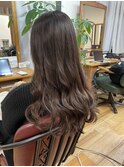 38mmコテ巻き風パーマ