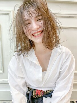 ヘアアンドメイク シークネクスト(HAIR&MAKE SeeK NEXT) 【SeeK NEXT】無造作×遊び髪×グレージュ