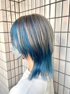 マティーナ ヘアー 池袋(Matina hair) 【ウルフ インナーカラー】20代30代40代