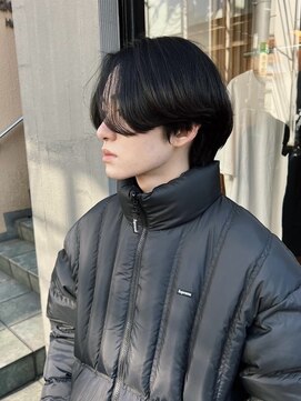 フィフス 名駅(fifth) ニュアンスパーマセンターパートコンマヘアツーブロック