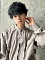 キュー(Cue_)&nbsp;ツーブロックマッシュスパイラルパーマ