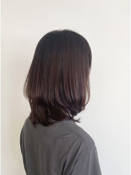 グルック ヘア デザイン(Gluck hair design) 【Gluck hair design】グレーパール×ナチュラルレイヤー