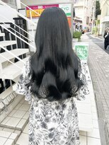 アソビセカンド 原宿(ASOBI 2nd) ブリーチなしダブルカラー/オリーブカラー/髪質改善/韓国/表参道