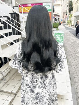 アソビセカンド 原宿(ASOBI 2nd) ブリーチなしダブルカラー/オリーブカラー/髪質改善/韓国/表参道