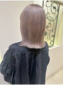 #ハイトーン#ボブ#グレージュ 〈代表スタイリスト筒井〉
