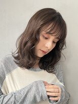 ガーランドギンザ(Garland Ginza)&nbsp;パーマ／ミディアムレイヤー／水素カラー