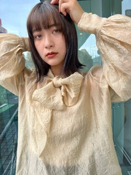 チャンネル 熊谷(channel) ライン ボブ ミディアム