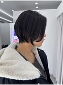 丸みショートボブ【新村/PLAISIR/草加】