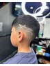 【学割U24】中学生以下限定　ヘアカット＋眉毛カット￥3,000